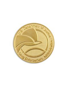 1-1/2" GOLD SEAL MEDALLION w/ADHESIVE BACK