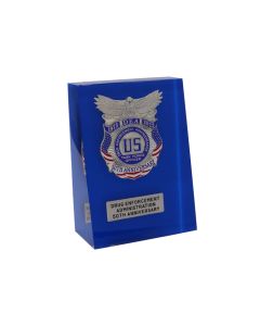 DEA 50th Anniversary Lucite - TFO Badge